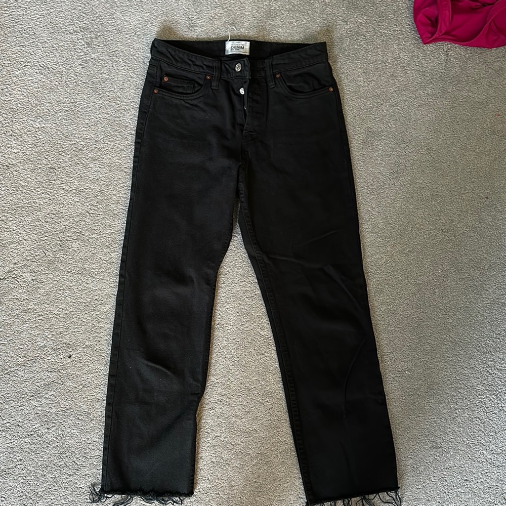 black denim